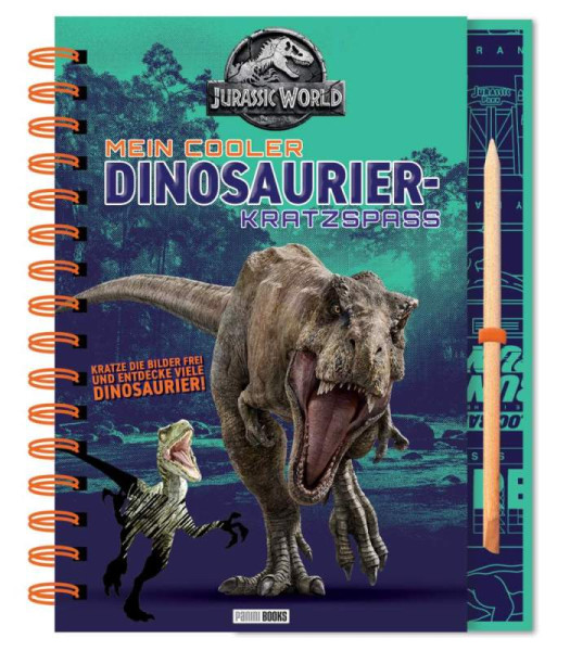 Panini Verlags GmbH | Jurassic World: Mein cooler Dinosaurier-Kratzspaß | Easton, Marilyn