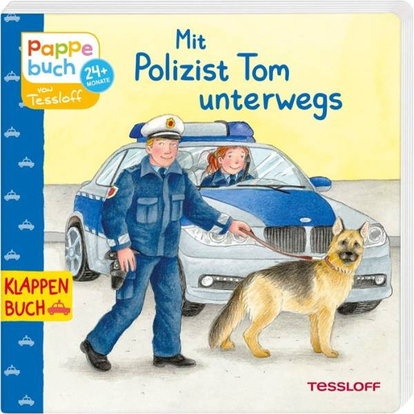 Tessloff | Mit Polizist Tom unterwegs. Klappenbuch