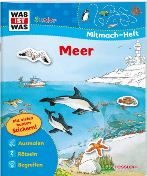 Tessloff Verlag | WAS IST WAS Junior Mitmach-Heft Meer