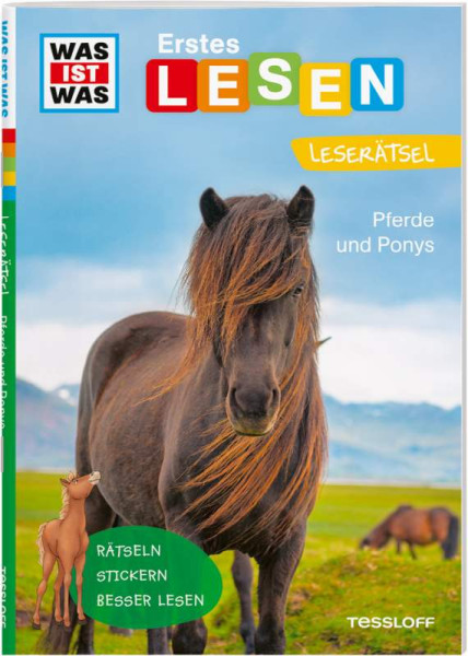 Tessloff Verlag Ragnar Tessloff GmbH & Co. KG | WAS IST WAS Erstes Lesen. Leserätsel Pferde und Ponys | Braun, Christina