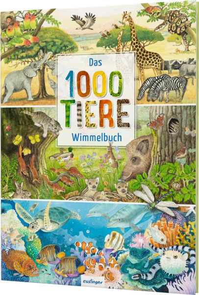 Esslinger in der Thienemann-Esslinger Verlag GmbH | Das 1000 Tiere-Wimmelbuch | 
