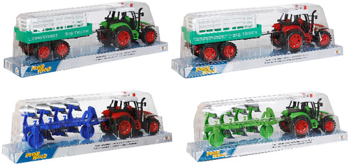 Vedes | SZ Traktor mit Anhänger, 4-fach sortiert | 34802840