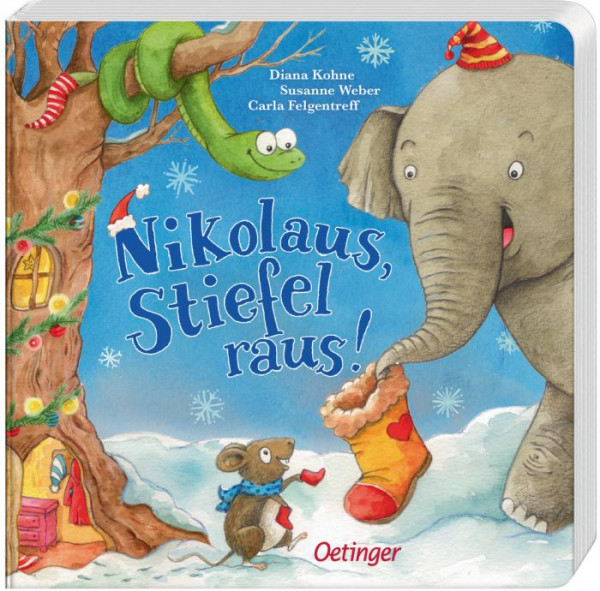 Verlag Friedrich Oetinger | Nikolaus, Stiefel raus! | 691/01443