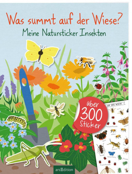 arsEdition | Was summt auf der Wiese? - Meine Natursticker Insekten