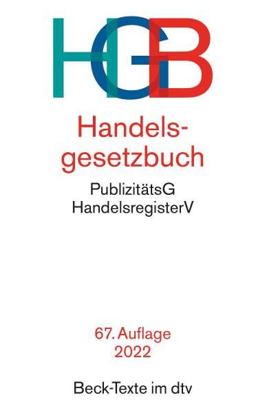 dtv Verlagsgesellschaft | Handelsgesetzbuch | 