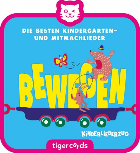 Tigermedia | tigercard - Kinderliederzug - Folge 1: Die besten Kindergarten- und Mitmachlieder - Bew