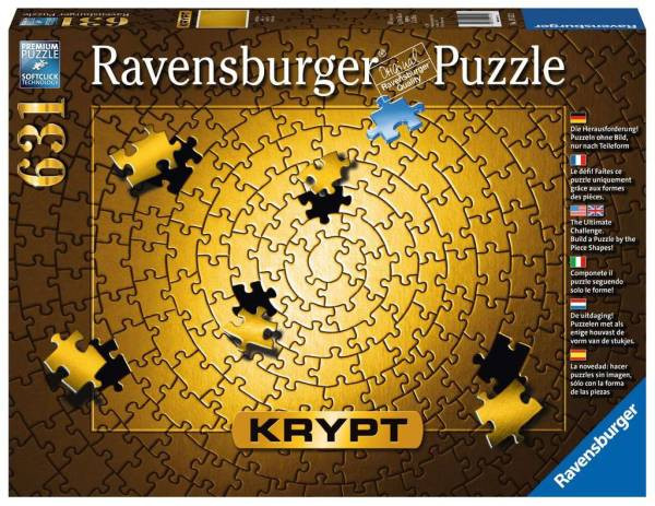 Ravensburger Puzzle | Krypt Gold | 631 Teile