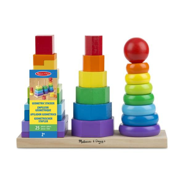 Melissa & Doug | Geometric Stacker | Geometrischer Stapler