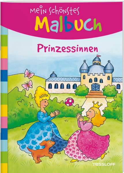 Tessloff | Mein schönstes Malbuch Prinzessinen | 64207