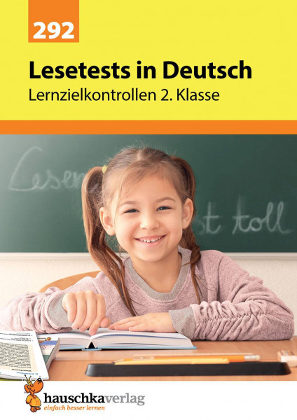 Hauschka Verlag | Lesetests in Deutsch - Lernzielkontrollen 2. Klasse, A4- Heft