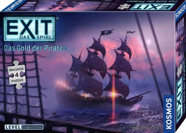 Kosmos | EXIT Das Spiel + Puzzle - Das Gold der Piraten (F) | 683108