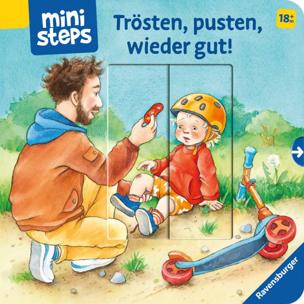 Ravensburger Verlag GmbH | ministeps: Trösten, pusten, wieder gut! | Grimm, Sandra
