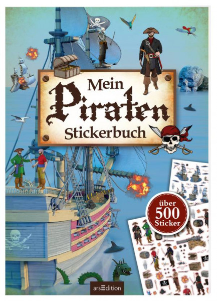 Ars Edition | Mein Piraten-Stickerbuch