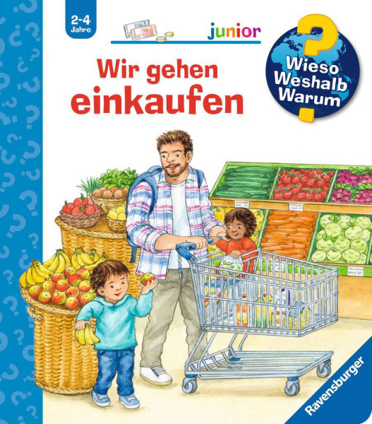 Ravensburger | Wieso? Weshalb? Warum? junior, Band 50: Wir gehen einkaufen | 60053