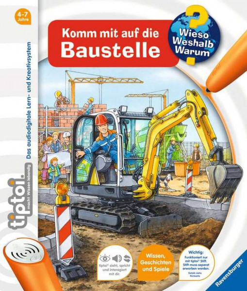 Ravensburger Buchverlag | tiptoi® Komm mit auf die Baustelle