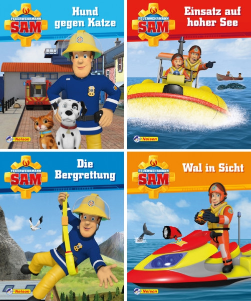 Carlsen Verlag | FS Mini Bücher Feuerwehrmann Sam 5-8 | 510660