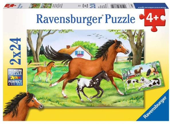 Ravensburger Puzzle | Welt der Pferde 2x24 Teile