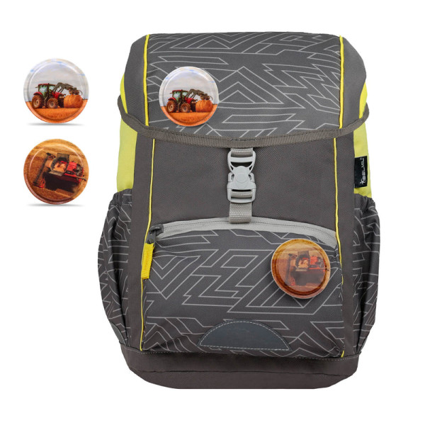 Belmil | Kiddy Sporty Kindergartenrucksack "Funride" für 3-6 Jährige Kinder mit Brustgurt | 305-30/10