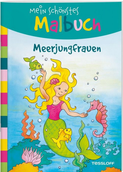 Tessloff Verlag Ragnar Tessloff GmbH & Co. KG | Mein schönstes Malbuch. Meerjungfrauen. Malen für Kinder ab 5 Jahren