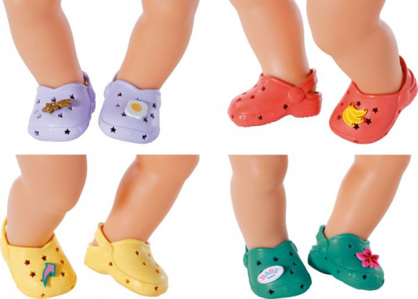 Zapf | BABY born Holiday Schuhe mit Pins, sort. | 831809