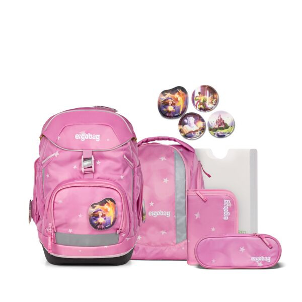 ergobag | Schulranzen Set | Pack Set  | WolkenzauBär | 01298-90355-10
