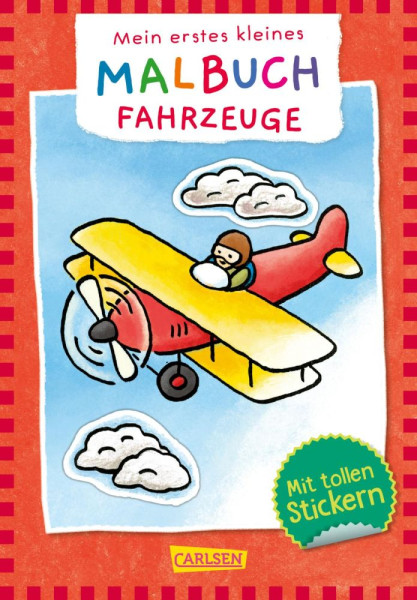 Carlsen | Mein erstes kleines Malbuch: Fahrzeuge | 