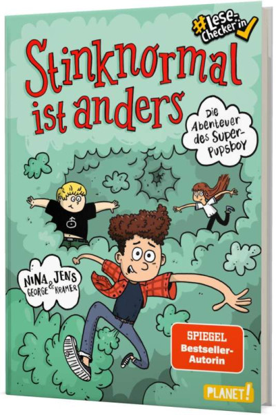 Planet! in der Thienemann-Esslinger Verlag GmbH | Die Abenteuer des Super-Pupsboy 1: Stinknormal ist anders | George, Nina; Kramer, Jens J.