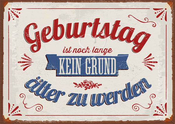 Grafik Werkstatt | Postkarte | VintageArt | Geburtstag