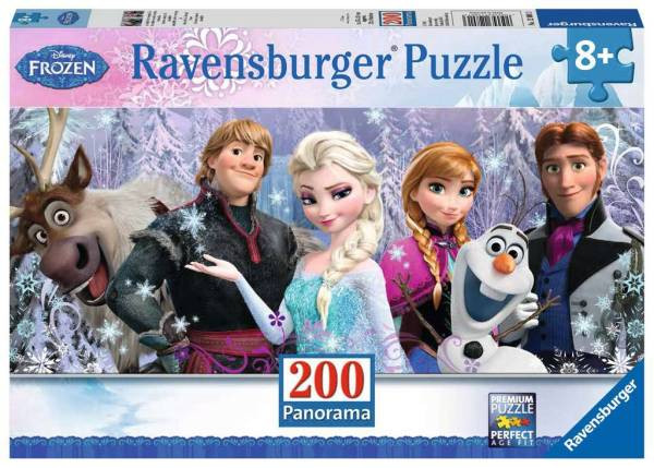 Ravensburger Puzzle | Arendelle im ewigen Eis | 200 Teile