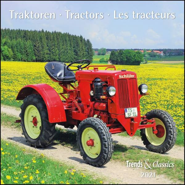 DUMONT Kalenderverlag | Traktoren Tractors 2021 - Broschürenkalender - Wandkalender - mit Schulferientabelle und Jahresübersicht 2021 - Format 30 x 30
