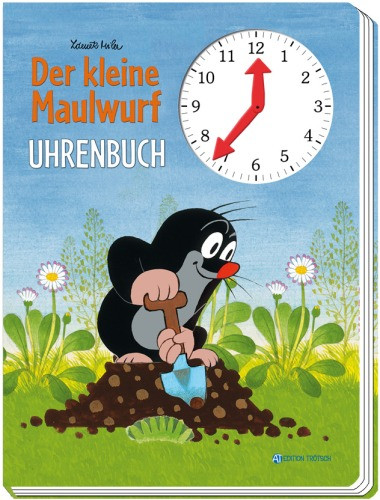 Edition Trötsch | Der kl. Maulwurf Uhrenbuch | 48602