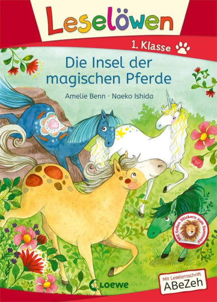 Loewe | Leselöwen 1. Klasse - Die Insel der magischen Pferde | Benn, Amelie