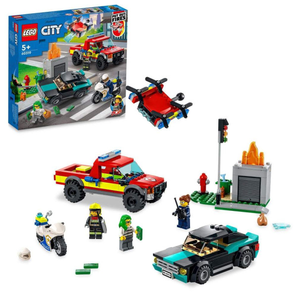 LEGO® | City  Löscheinsatz und Verfolgungsjagd | 60319