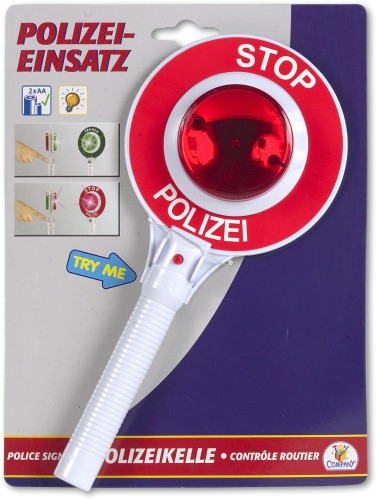 Vedes | CL Polizeikelle mit 2 LED-Lichter | 80401914