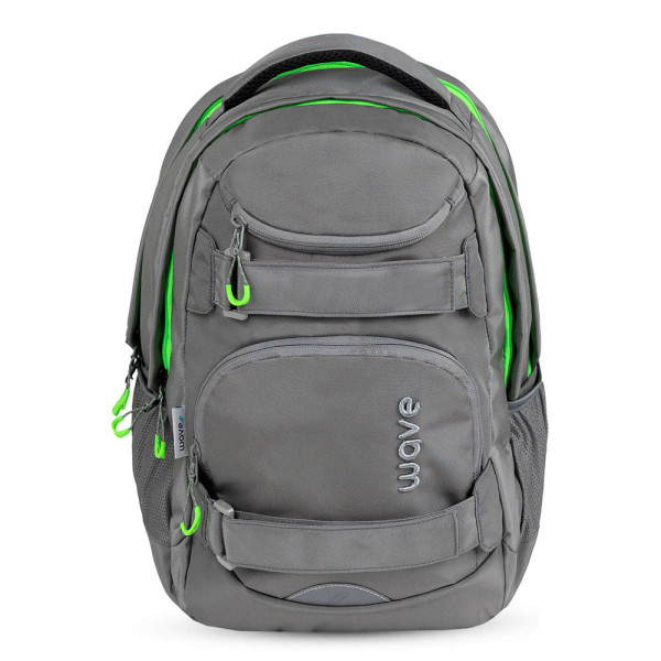 Belmil | Wave Infinity Move Schulrucksack "Lime Grey" | 338-92/49