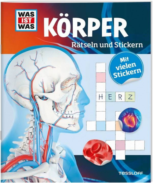 Tessloff Medienvertrieb | WIW Rätseln und Stickern Körper | 978-3-