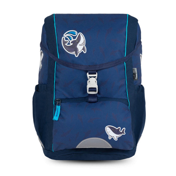 Belmil | Kiddy Sporty Kindergartenrucksack "Aquafrenzy" für 3-6 Jährige Kinder mit Brustgurt | 305-30/6