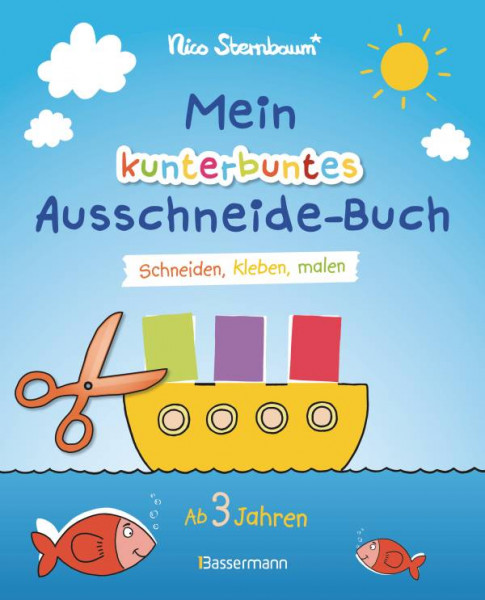 Bassermann | Mein kunterbuntes Ausschneide-Buch
