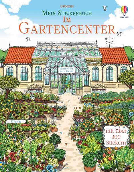Usborne | Mein Stickerbuch: Im Gartencenter