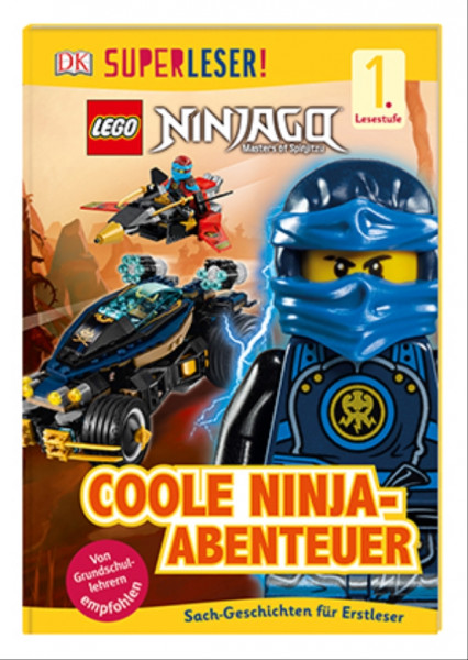 Dorling Kindersley | SUPERLESER! LEGO® NINJAGO® Coole Ninja-A | 467/03521