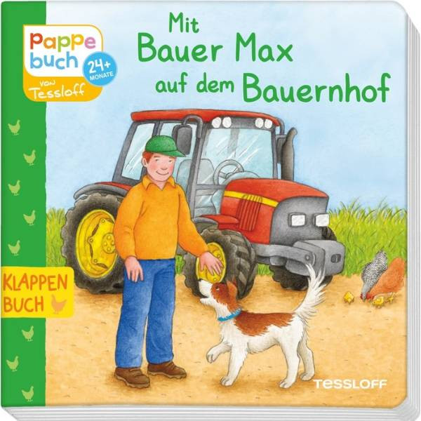 Tessloff | Mit Bauer Max auf dem Bauernhof. Klappenbuch