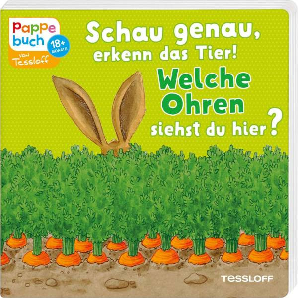 Tessloff Verlag Ragnar Tessloff GmbH & Co. KG | Schau genau, erkenn das Tier! Welche Ohren siehst du
