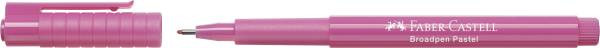 Faber-Castell | Faserschreiber Broadpen past. purpurrosa