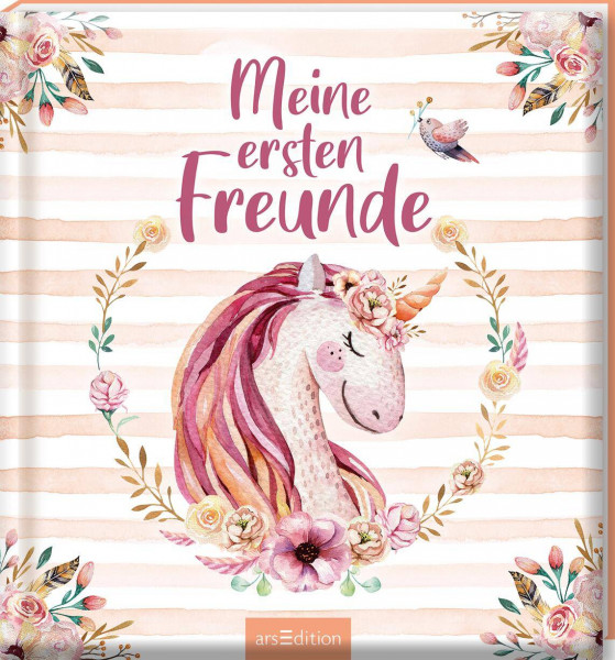 arsEdition | Meine ersten Freunde – Einhörner (Aquarell-Optik) | 