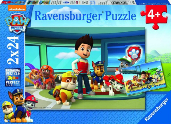 Ravensburger Puzzle | PAW Hilfsbereite Spürnasen | 24 Teile | 090853