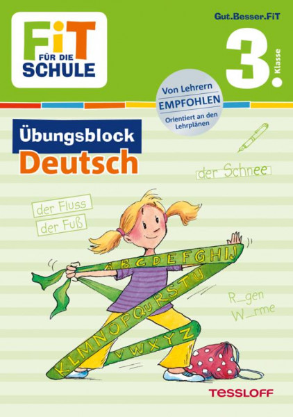 Tessloff Verlag Ragnar Tessloff GmbH & Co. KG | FiT FÜR DIE SCHULE: Übungsblock Deutsch 3. Klasse