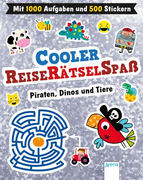 Arena | Cooler Reiserätselspaß Piraten, Dinos und Tiere.