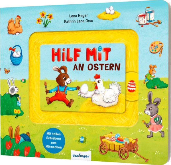 Esslinger in der Thienemann-Esslinger Verlag GmbH | Meine Schiebebahn-Pappe: Hilf mit an Ostern | 