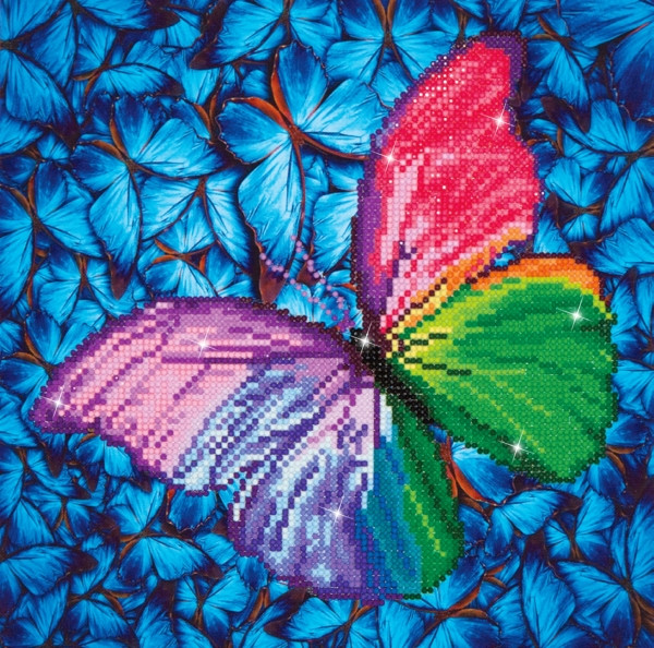 Pracht Creatives | Diamond Dotz Schmetterling 30,5x30,5cm | DD5-015