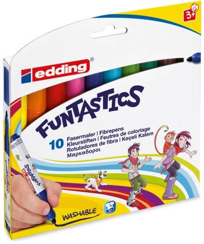 Edding | Funtastics Fasermaler 10er | 4-14-10